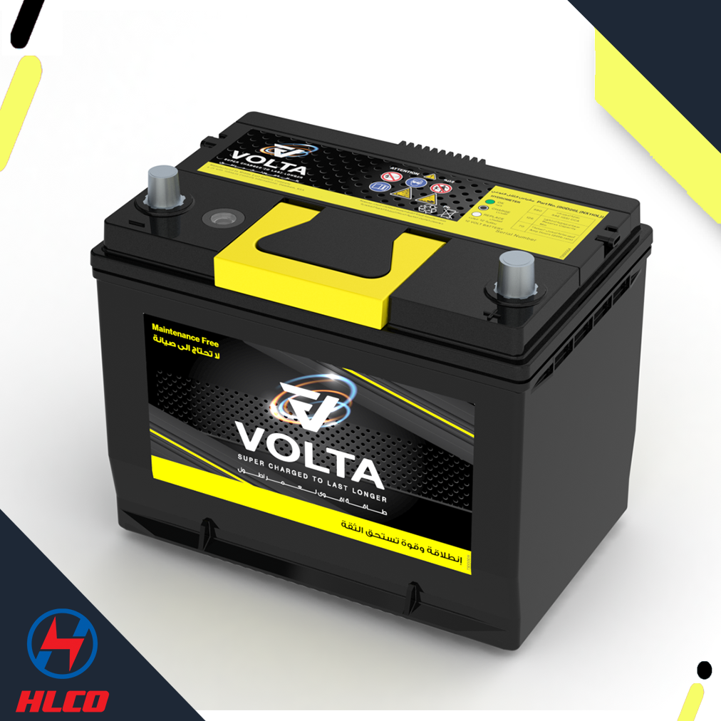 Car Battery NX110L Capacity  70AH - بطارية سيارة NX110L سعة  70 امبير